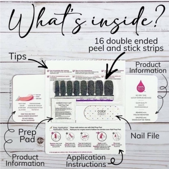 🎉3/$25 * Retired* Color Street: Pink Warrior dry nail polish strip - Picture 6 of 7